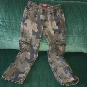 Camo army cargo pants